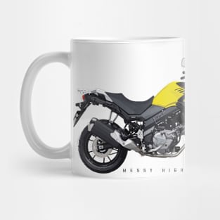 Suzuki V-Strom 650 18 yellow sn Mug